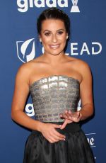 LEA MICHELE at 2018 Glaad Media Awards in New York 05/05/2018