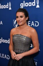 LEA MICHELE at 2018 Glaad Media Awards in New York 05/05/2018