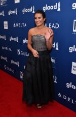 LEA MICHELE at 2018 Glaad Media Awards in New York 05/05/2018