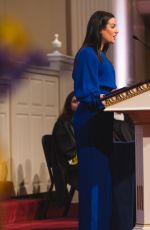LEA MICHELE at a Dallas High School Commencement Speech in Dallas 05/25/2018