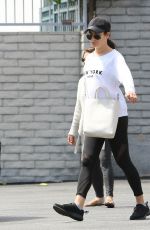 LEA MICHELE Out in Los Angeles 05/12/2018