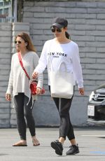 LEA MICHELE Out in Los Angeles 05/12/2018