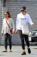 LEA MICHELE Out in Los Angeles 05/12/2018
