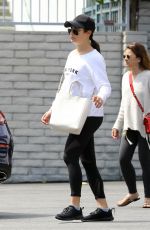 LEA MICHELE Out in Los Angeles 05/12/2018