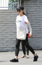 LEA MICHELE Out in Los Angeles 05/12/2018