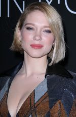 LEA SEYDOUX at Kering Dinner at 71st Cannes Film Festival 05/13/2018