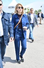 LEA SEYDOUX Out and About in Cannes 05/10/2018