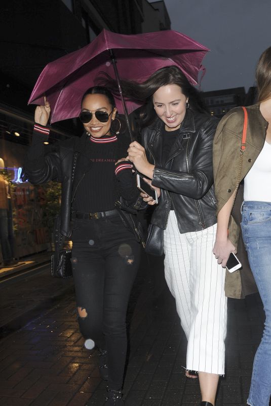 LEIGH-ANNE PINNOCK Night Out in London 05/12/2018