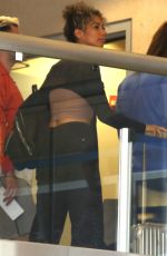 LEONA LEWIS at LAX Airport in Los Angeles 05/24/2018