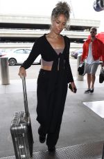 LEONA LEWIS at LAX Airport in Los Angeles 05/24/2018