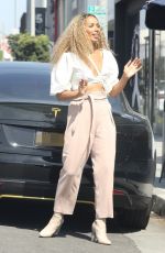 LEONA LEWIS Out for Lunch in Los Angeles 05/10/2018