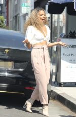 LEONA LEWIS Out for Lunch in Los Angeles 05/10/2018