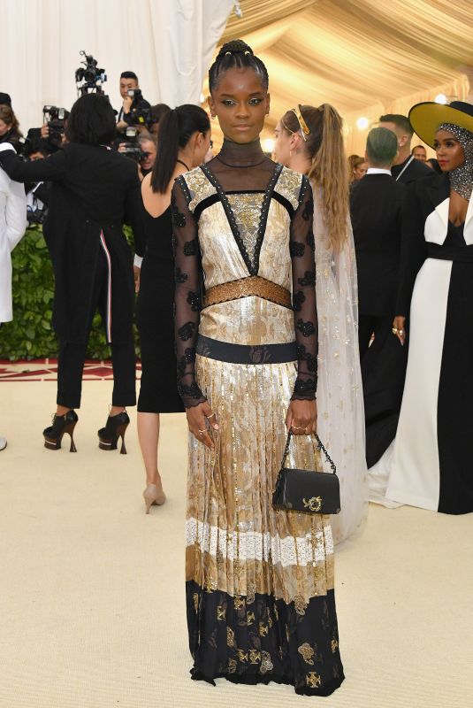 LETITIA WRIGHT at MET Gala 2018 in New York 05/07/2018