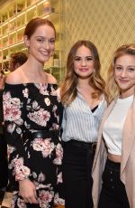 LILI REINHART Celebrates Debby Ryan