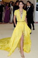 LILY ALDRIDGE at MET Gala 2018 in New York 05/07/2018