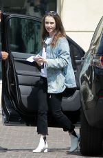 LILY COLLINS Arrives at Peninsula Hotel in Beverly Hills 05/22/2018