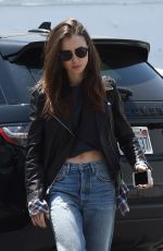 LILY COLLINS at Hugo