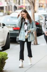 LILY COLLINS Out and About in Beverly Hills 05/22/2018