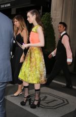 LILY COLLINS Out and About in New York 05/09/2018