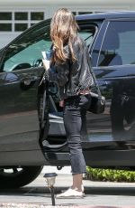 LILY COLLINS Out in Beverly Hills 05/16/2018