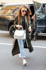 LILY COLLINS Out in New York 05/03/2018