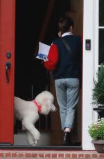 LILY COLLINS Visits a Friend in Studio City 05/11/2018