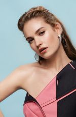 LILY JAMES in L