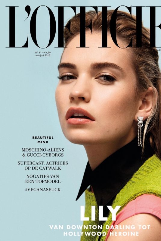 LILY JAMES in L