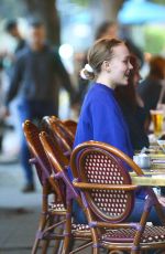 LILY-ROSE DEPP at Figaro Bistrot in Los Angeles 05/29/2018