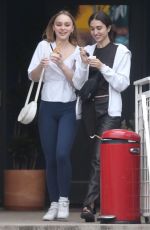 LILY-ROSE DEPP Out and About in Los Angeles 05/21/2018