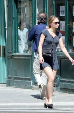 LILY-ROSE DEPP Out and About in Paris 05/07/2018