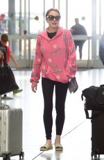LINDSAY LOHAN at JFK Airport in New York 05/05/2018
