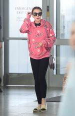 LINDSAY LOHAN at JFK Airport in New York 05/05/2018