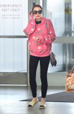 LINDSAY LOHAN at JFK Airport in New York 05/05/2018