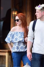 LINDSAY LOHAN Out and About in New York 05/03/2018