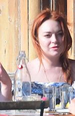 LINDSAY LOHAN Out and About in New York 05/03/2018