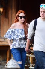 LINDSAY LOHAN Out and About in New York 05/03/2018