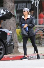 LISA RINNA Leaves Yoga Class in Los Angeles 05/30/2018
