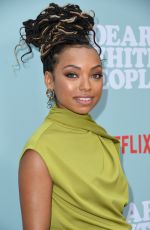 LOGAN BROWNING at Dear White People Premiere in Los Angeles 05/02/2018