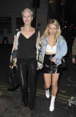 LOTTIE and INGA MOSS Night Out in London 05/19/2018