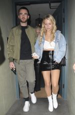 LOTTIE and INGA MOSS Night Out in London 05/19/2018