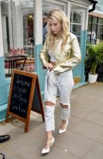 LOTTIE MOSS at Tell Your Friends Restaurant Launch in London 05/03/2018