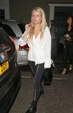 LOTTIE MOSS Leaves Soho House in London 05/30/2018