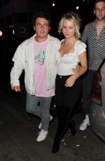 LOTTIE MOSS Night Out in London 05/10/2018