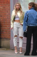 LOTTIE MOSS Out and About in Chelsea 05/03/2018