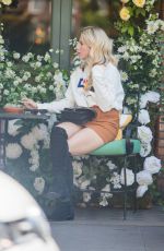 LOTTIE MOSS Out and About in London 05/17/2018
