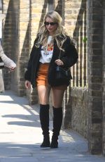LOTTIE MOSS Out and About in London 05/17/2018