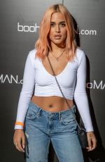 LOTTIE TOMLINSON at Boohoo Man by Dele Event in London 05/10/2018