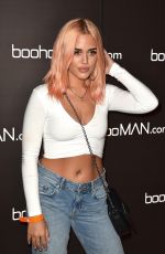 LOTTIE TOMLINSON at Boohoo Man by Dele Event in London 05/10/2018