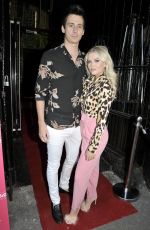 LUCY FALLON at Elegance Lash Birthday Party in Manchester 05/24/2018
